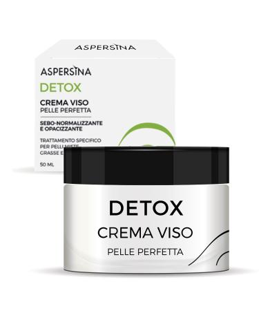 Pharmalife Research srl Aspersina Detox facial cream perfect ebonormalizing and matte skin 50 ml