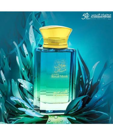 Al Haramain Royal Musk - Arabian Perfume for Women and Men - Unisex Perfume - Long Lasting Perfume for Men and Women - Floral Citrus Scent - 3.3 oz - Buy Online on GoSupps.com
