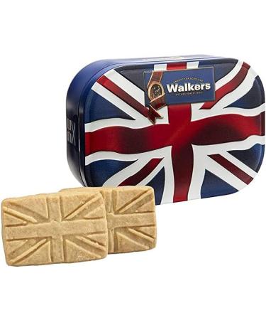 Walkers Pure Butter Union Jack Shortbread Tins 120g (1 Tin) - Buy Online on GoSupps.com