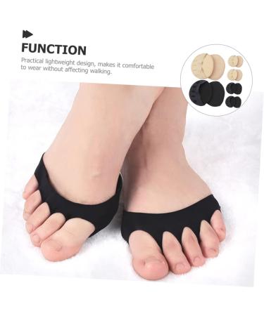 Beaupretty 24 Pairs Forefoot Half Socks Heels for Women Dressy Girl Sock Women Socks High Heel Grips Invisible Forefoot Socks Womens High Heels Ladies Pumps Cotton Casual Socks Miss Soft - Buy Online on GoSupps.com