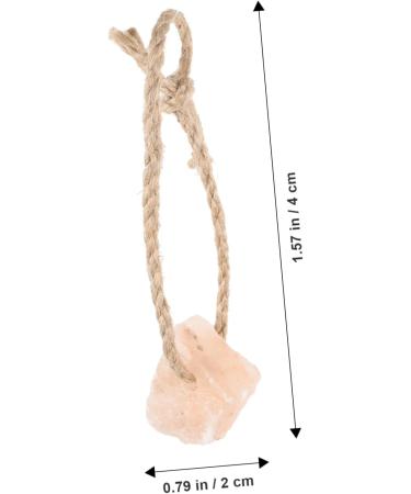 KITANDOVE 5pcs Salt for Licking Hanging Salt Licking Salt Small Pets Lick Salt Rope - Buy Online on GoSupps.com