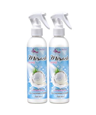 Kaleidoscope Milk Shake Leave-in Detangler Spray 8oz Pack of 2 8 Fl Oz (Pack of 2)