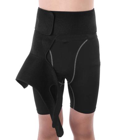 Pilipane Thigh Brace Support - Adjustable Unisex Muscle Wrap for Hamstring & Quad | Best for Sports & Injury Recovery - Buy Online on GoSupps.com