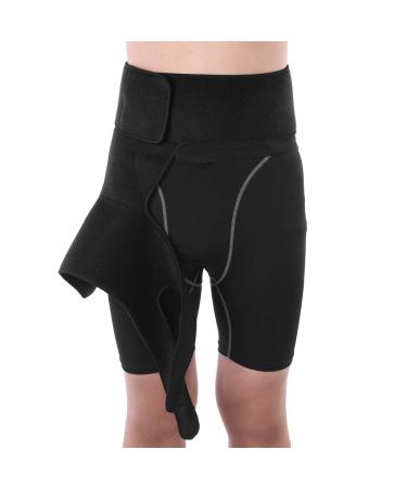 Buy Compression Brace for Hip & Thigh Support | Muscle Strain Prevention Belt - Breathable & Elastic Sports Protector for Men & Women - Buy Online on GoSupps.com