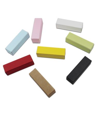 50 Pack Mini Kraft Paper Black Boxes for Lipstick & Beauty Accessories - DIY Lipstick Bottle Packaging & Makeup Organizer Tube Storage 0.78x0.78x3.34 Inch (Pack of 50) - Buy Online on GoSupps.com