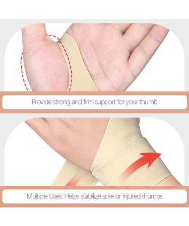 FRCOLOR 2pcs Adjustable Wrist Support Brace for Carpal Tunnel - Joint Finger Guard Thumb Splint & Hand Stabilizer | Fitness Handguard - Buy Online on GoSupps.com