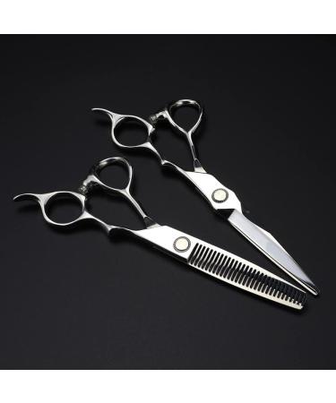 Hair Cutting Scissors 6 Inch Professional JP 440c Steel Bearing Hair Cutting Scissors Haircut Thinning Barber Haircutting Shears Hairdresser Scissors Set - Buy Online on GoSupps.com