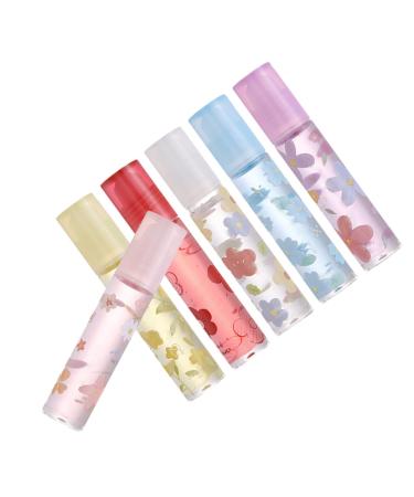 6 pi ces Set Huile L vres Hydratante Naturelle Brillante L vres Nourrissante Anti-s cheresse pour Femmes Filles