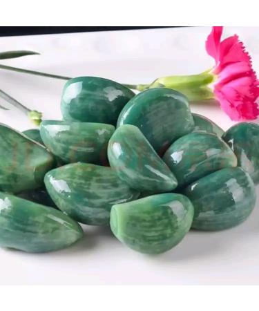 LABA Garlic 50/250/400/500g/bag Delicious Sweet and Sour Garlic Green Garlic Shandong Garlic Handmade Jade Vinegar Pickled Garlic Vegetable Pickles Chinese Style Snacks (250g 1bag) 250g 1bag - Buy Online on GoSupps.com