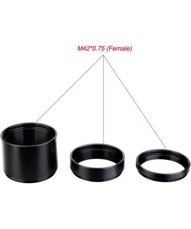 SVBONY SV129 T2 Extension Tube Kit - 5mm 10mm 30mm Length, M42x0.75 on Both Sides - Buy Online on GoSupps.com