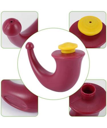 yixue 3 Pcs Yoga Nasal Neti Pot Rinsing Nose Wash System Sinus Irrigation Sinuses 200ML - Buy Online on GoSupps.com