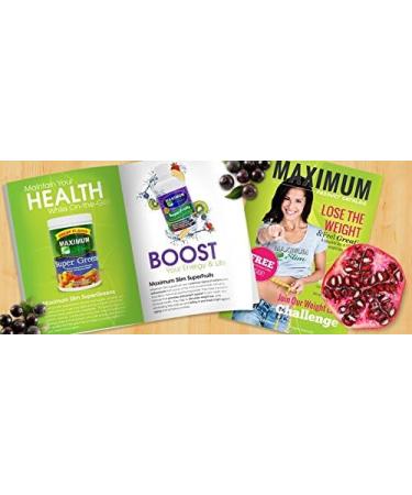 MaximumSlim Fat Burning Supergreens: Boost Energy, Enhance Health - 27 Natural Nutrients - Buy Online on GoSupps.com