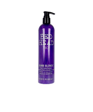 Tigi Bed Head Dumb Blonde Purple Toning Shampoo - 400ml/13.5oz 13.53 Fl Oz (Pack of 1)