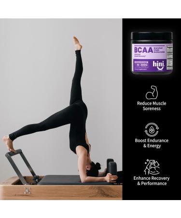 HINI BCAA Powder- BCAA 2:1:1 L-Leucine Unflavored Pre/Intra Workout Support Gluten Free Sugar Free Post Workout Muscle Recovery Drink with Amino Acids 100 Serving 300g / 10.58 oz - Buy Online on GoSupps.com