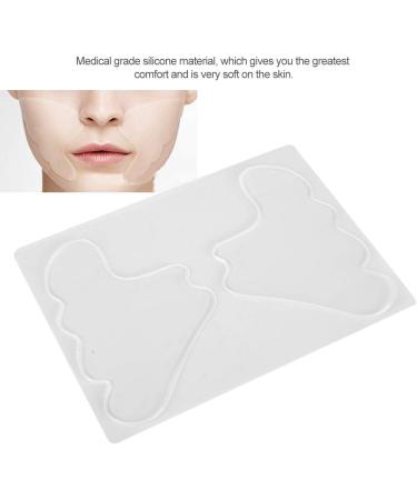 Cheek Pads Reusable Silicone Anti-Wrinkle Cheeks Pads Anti-Wrinkle Pads Facial Paste Facial Beauty Stickers - Buy Online on GoSupps.com
