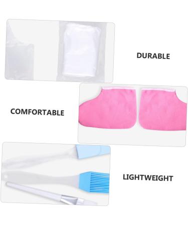 PLAFOPE 1ensemble De Soin Pour Mains Et Paraffine Accessoires Spa Exfoliants Pour Hydratant Et Nourrissant Couverture Confortable Pour Soin Des Mains 17.5x6cm Rose - Buy Online on GoSupps.com