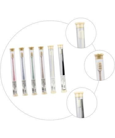 Fomiyes 12-Pc Children's & Adult Travel Toothbrush Set | Wangan Hair Toothbrushes | Brass & Additional Oral Care Tools for Ultimate Cleaning - Buy Online on GoSupps.com