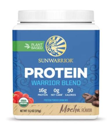 2250 N Coral Canyon Plantbased Warrior Protein Warrior Blend Mocha 375g