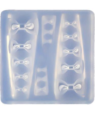 3D Nail Art Silicone Mold Angel Wings/Ribbon Bow-Designs Nail Art Decorations Carving Mold DIY Nail Art Template Resin Jewelry Molds Silicone Necklace Earrings Pendant - Buy Online on GoSupps.com