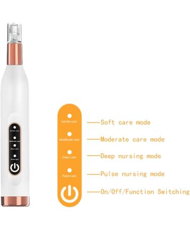 Microneedling - Professional Instrument Painless | Silicone Instrument Skin with USB Charging Cable 4 Modes At Home Device for Smoother Plumper Skin (7.09x1.06x1.06 in) - Buy Online on GoSupps.com