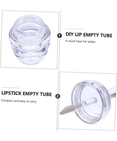 SHERCHPRY Tube de Gloss L vres Vide DIY 15 Pi ces Mini Format Transparent Plastique tanche R utilisable pour Cosm tiques et Soins Personnels - Buy Online on GoSupps.com