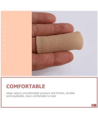 Fabric Toe Protectors - 4pcs Sleeve Covers for Blisters & Ingrown Toenails - Women's Toe Caps - 7x2x2cm - Buy Online on GoSupps.com