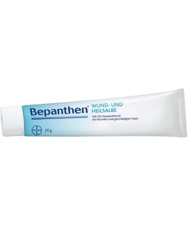 Bepanthen Wound Healing Ointment - Promotes Healing of Small Cuts and Cracked Skin - 20g/0.70 Fl.oz - Buy Online on GoSupps.com