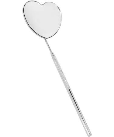 Heart Shaped Lash Mirror - Professional Portable Stainless Steel Eyelash Mirror for Lash Extensions - International Shipping - Buy Online on GoSupps.com