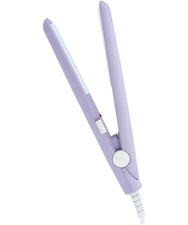 Mini Ceramic Tourmaline 2 in 1 Hair Straightener Curler | US Plug Purple - Best Beauty Flat Iron for All Hair Types - Buy Online on GoSupps.com