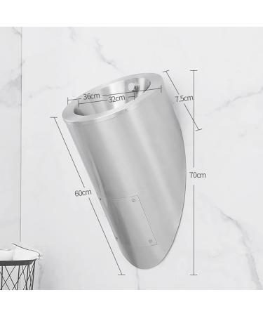 Stainless Steel Men's Wall-Mounted Urinal Household Hotel Bathroom Public Toilet Vertical Urinal Urinal Automatic Sensor Flush Valve Toilet Urinal Anti-Clogging Commerc - Buy Online on GoSupps.com