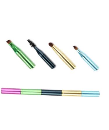 Buy NOLITOY 2pcs Detachable Cosmetics Brush Set Eyebrow Concealer Eyeliner & Lip Brushes for Travel | International Shipping Available - Buy Online on GoSupps.com