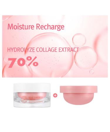RiRe 2X Real Collagen Cream 1.69 fl.oz. - Hydrolyzed Collagen 70% Anti-Wrinkle & Hydrating Cream with Shea Butter & Camellia Japonica | International Shipping - Buy Online on GoSupps.com
