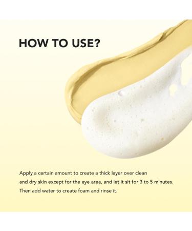 Buy SKIN&LAB Porebarrier Purifying Clay Mask to Foam - Yellow Clay & Caffeine for Clear Skin | 3.38 fl. oz - International Shipping Available - Buy Online on GoSupps.com