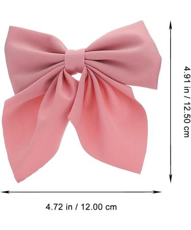 KALLORY 6 Pieces Big Satin Bow Hair Clip Ribbon Bowknot Barrettes Vintage Bow Alligator Clips for Girls - Buy Online on GoSupps.com