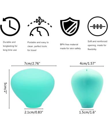 ZJchao Silicone Makeup Brush Covers - Travel & Home Organizer Protect Your Brushes with Soft Silicone Material - Buy Online on GoSupps.com