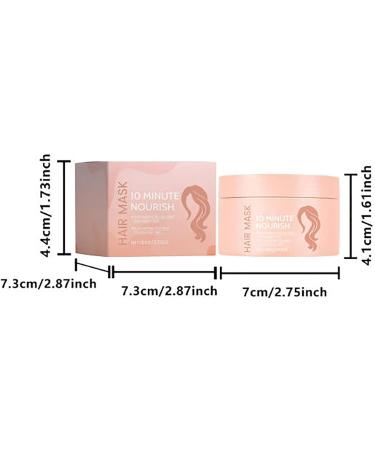 Glimmer 10-Minute Vitamin-Infusion Hair Mask Glimmr Hair Mask - 10 Minute Superfood Hair Mask Glimmer Hair Mask Glimmr Hair Mask for Thicker Fuller Softer Hair (1Pc) - Buy Online on GoSupps.com