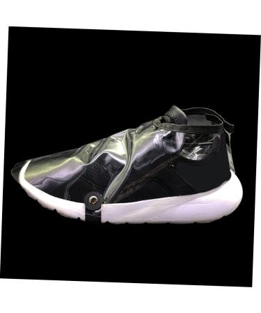 Angoily Barber Shoe Covers - Haircut Protector & Hair Dye Cloak Set | Transparent 34x15cm Ideal for Hairdressers & Cosmetologists - Buy Online on GoSupps.com