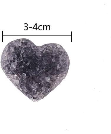 1pc Natural Cluster Grey Amethyst Heart Reiky Gem Quartz Decorate DIY Jewelry Parts Can be Used for (Color : Amethyst Cluster Size : 1pc) ningxiao 1pc Amethyst Cluster - Buy Online on GoSupps.com