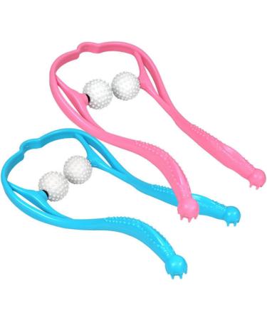 Magiclulu 4-Piece Portable Massage Device Set Neck Shoulder & Hand Massager | Multifunctional Home Massage Tools - Buy Online on GoSupps.com