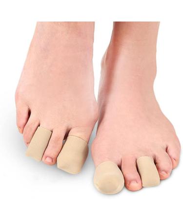 minkissy 2 Pairs Hand Toe Protector Gel Toe Guards Open Toe Silicone Toe Protectors Toe Tubes Toe Sleeve Protector Silicone Toe Covers Gel Toe Covers Silicone Shoes Silica Gel Soft 4x2.7cm - Buy Online on GoSupps.com