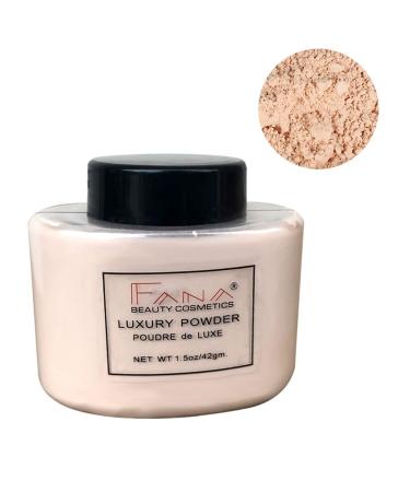 ARTIFUN Loose Powder Makeup Oil-Control Lightening Powder Fine Pores Invisible Setting Makeup Powder 42g (02)