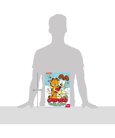 dekora - Garfield Advent Calendar - With 24 chocolates - Total 50 g - Milk chocolate - Natural colorings - Special No - Buy Online on GoSupps.com