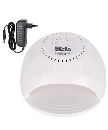 WCHIUOE 120W UV LED nail lamp nail art lamp dryer fast-drying gel polish custody UV/LED light manicure tool (EU standard)