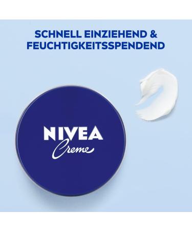 Beiersdorf AG Nivea cream 250 ml 250 ml 1st Pack NIVEA Cream blik 250 ml - Buy Online on GoSupps.com