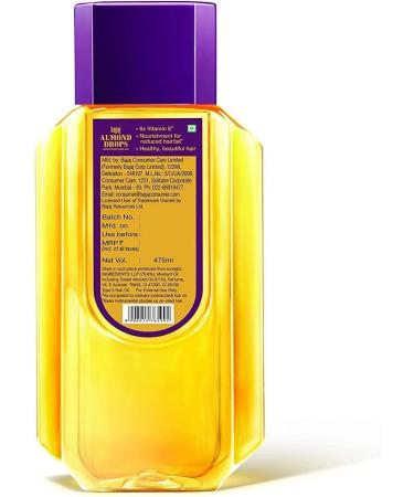 Bajaj Almond Drops Hair Oil - 500ml (16.91 Fl oz) | Subhlaxmi Grocers - Buy Online on GoSupps.com