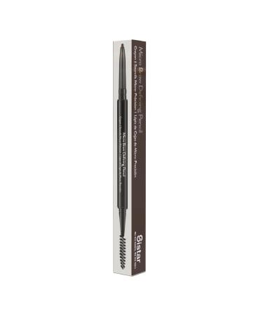 Sistar Micro Brow Defining Pencil Stylist Waterproof Eyebrow Pencil Ultra Fine Double Ended Fill and Shape (Dark Chocolate)