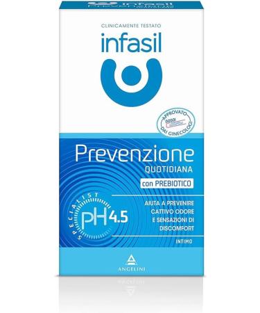  MENDOSA Infasil Daily Prevention Underwear Cleanser pH 4.5 with Prebiotic 200ml Pack of 3 - Buy Online on GoSupps.com