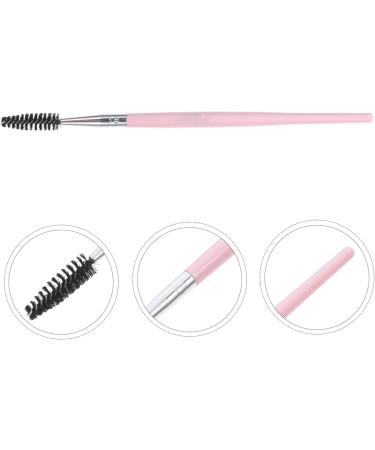 minkissy Eyelash Brow Brush Eyebrow Lash Brush Eyelash Eyebrow Brush Eyebrow Eyelash Brush Pink Cosmetic To Rotate Curler - Buy Online on GoSupps.com