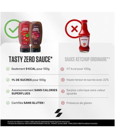 Superset Nutrition | Tasty Zero Sauce (320ml) | Zero Sauces | Ultra Gourmet Zero Calorie Sauces - Barbecue - Buy Online on GoSupps.com