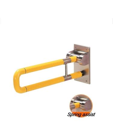 Bathroom Grab Bar Safety Support Rail 60CM Shower Grab Bar Folding Grab Bars for Toilet and Bathroom 304 Stainless Steel Safety Handrail - Buy Online on GoSupps.com